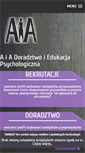 Mobile Screenshot of aiadoradztwo.pl
